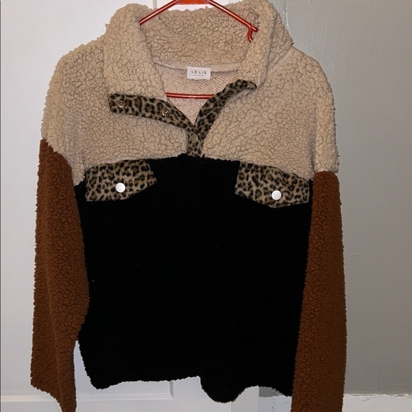 Lelis Tops - Lelis Pullover Sherpa- Small